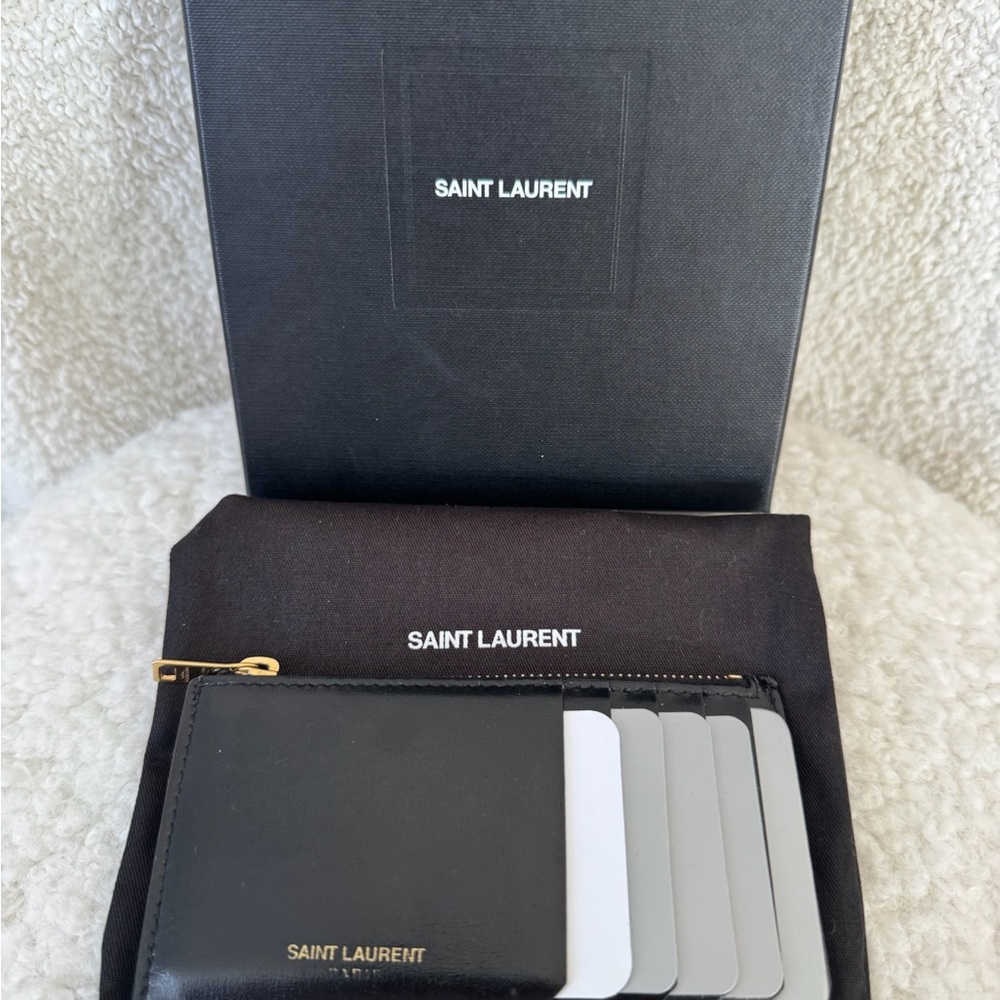 Saint Laurent Black Card Holder - Picture 3 of 11